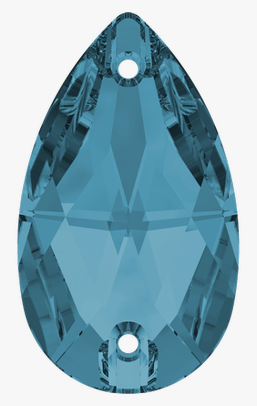 3230 Mm 18,0x 10,5 Aquamarine F - Swarovski 3230 Golden Shadow, HD Png Download, Free Download