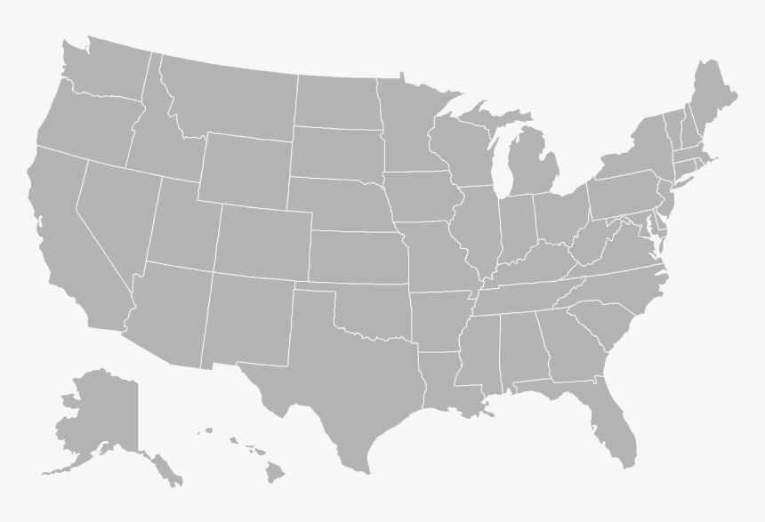 Map Image - Us Map Vector Png, Transparent Png, Free Download