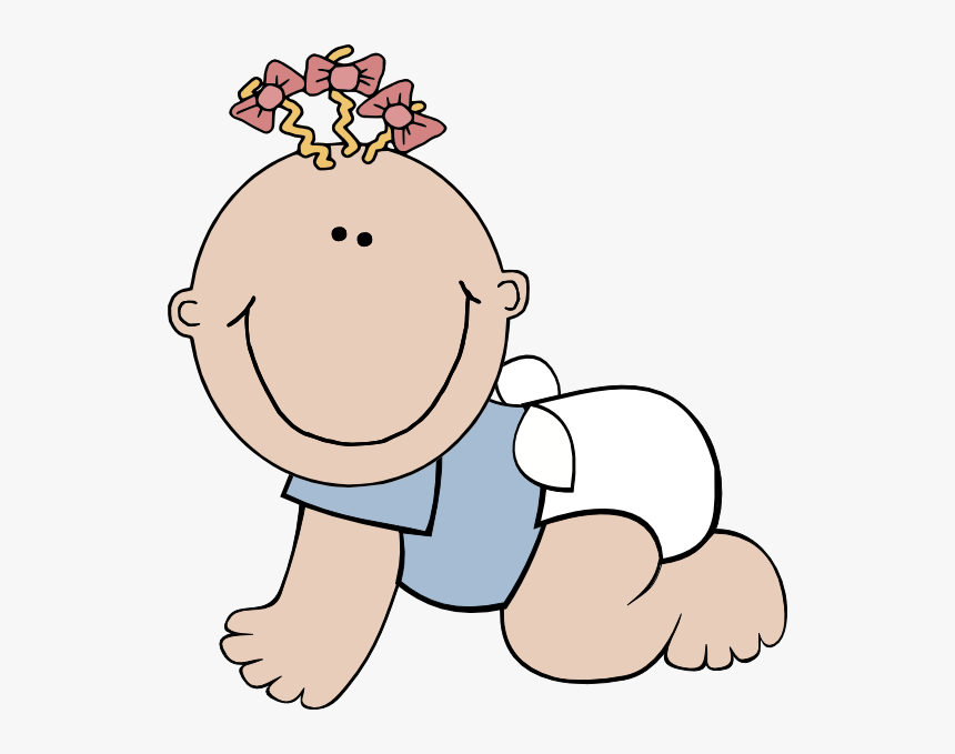 Baby Girl Clip Art, HD Png Download, Free Download