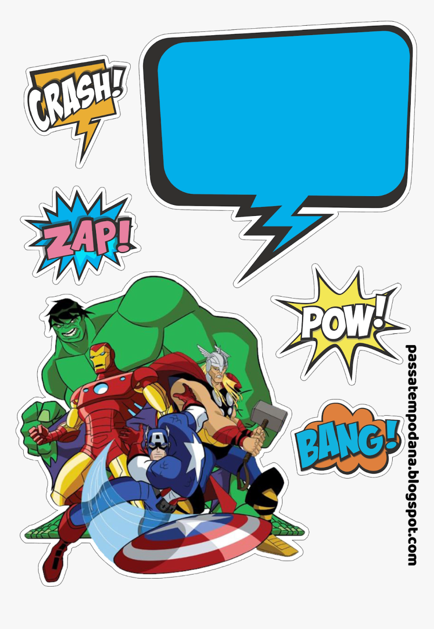 Marvel The Avengers - Topo De Bolo Vingadores Png, Transparent Png@kindpng.com