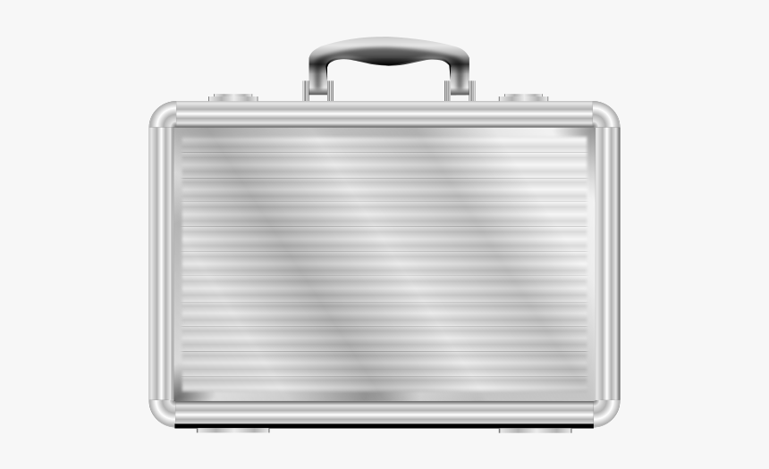 Free Malette - Silver Briefcase Png, Transparent Png, Free Download