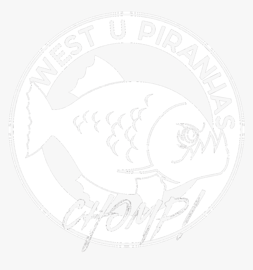 West U Piranhas Logo - Ray-finned Fish, HD Png Download, Free Download