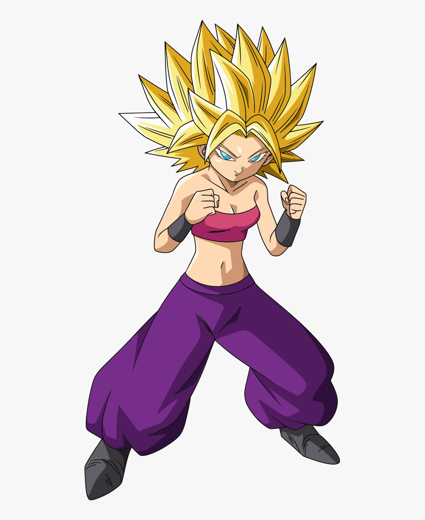 Transparent Caulifla Png - Dragon Ball Caulifla Png, Png Download - kindpng