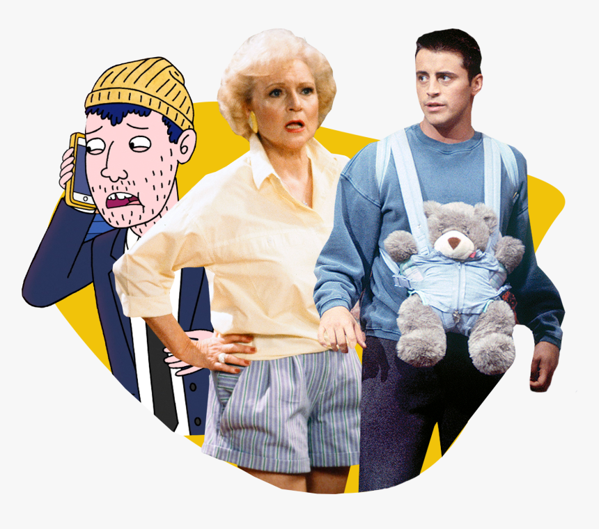 Todd Chavez Rose Nylund Joey Tribbiani - Baby, HD Png Download, Free Download