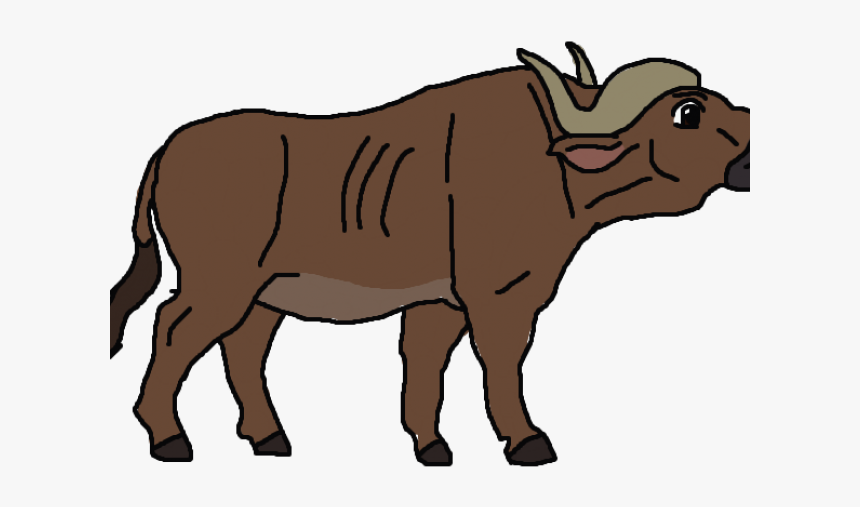 African Buffalo Clipart, HD Png Download, Free Download