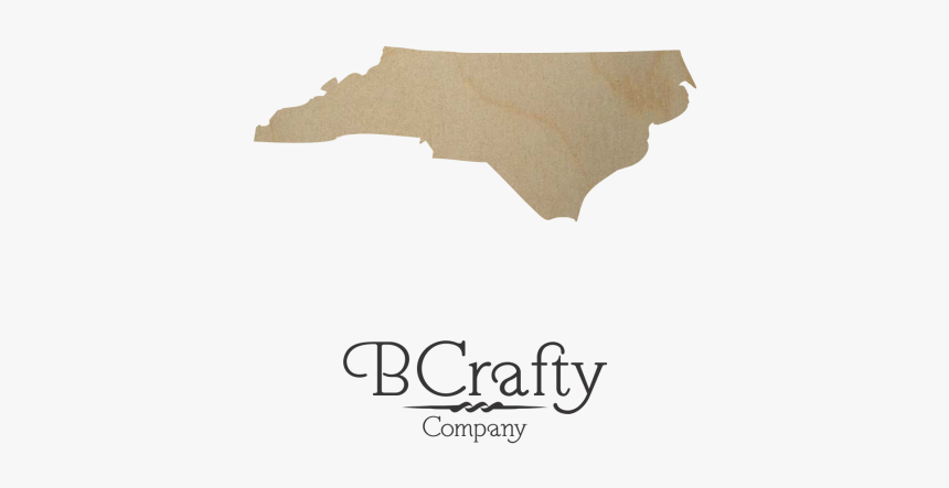 Wooden North Carolina State Shape Cutout - Envelope, HD Png Download, Free Download