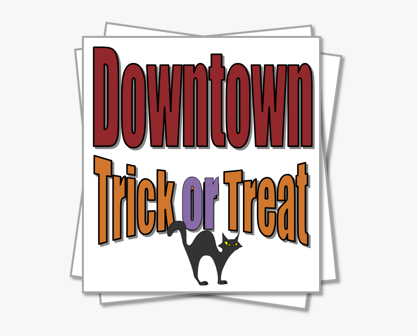 Transparent Trick Or Treat Clipart - Downtown Trick Or Treat, HD Png Download, Free Download