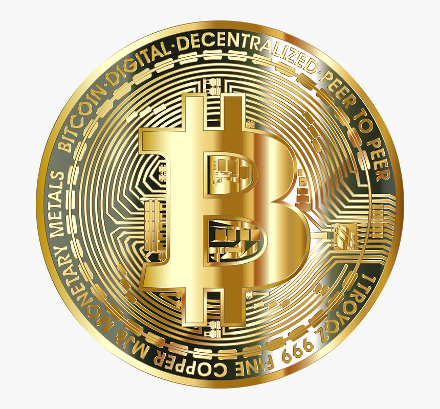 Bitcoin Digital Currency Cryptocurrency Cash Logo Bitcoin Gold Transparent Hd Png Download Kindpng