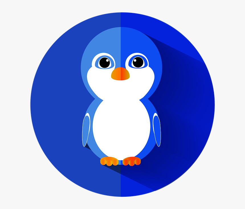 Penguin, Bird, Flat Icon, Cute - Penguin Flat Icon, HD Png Download, Free Download