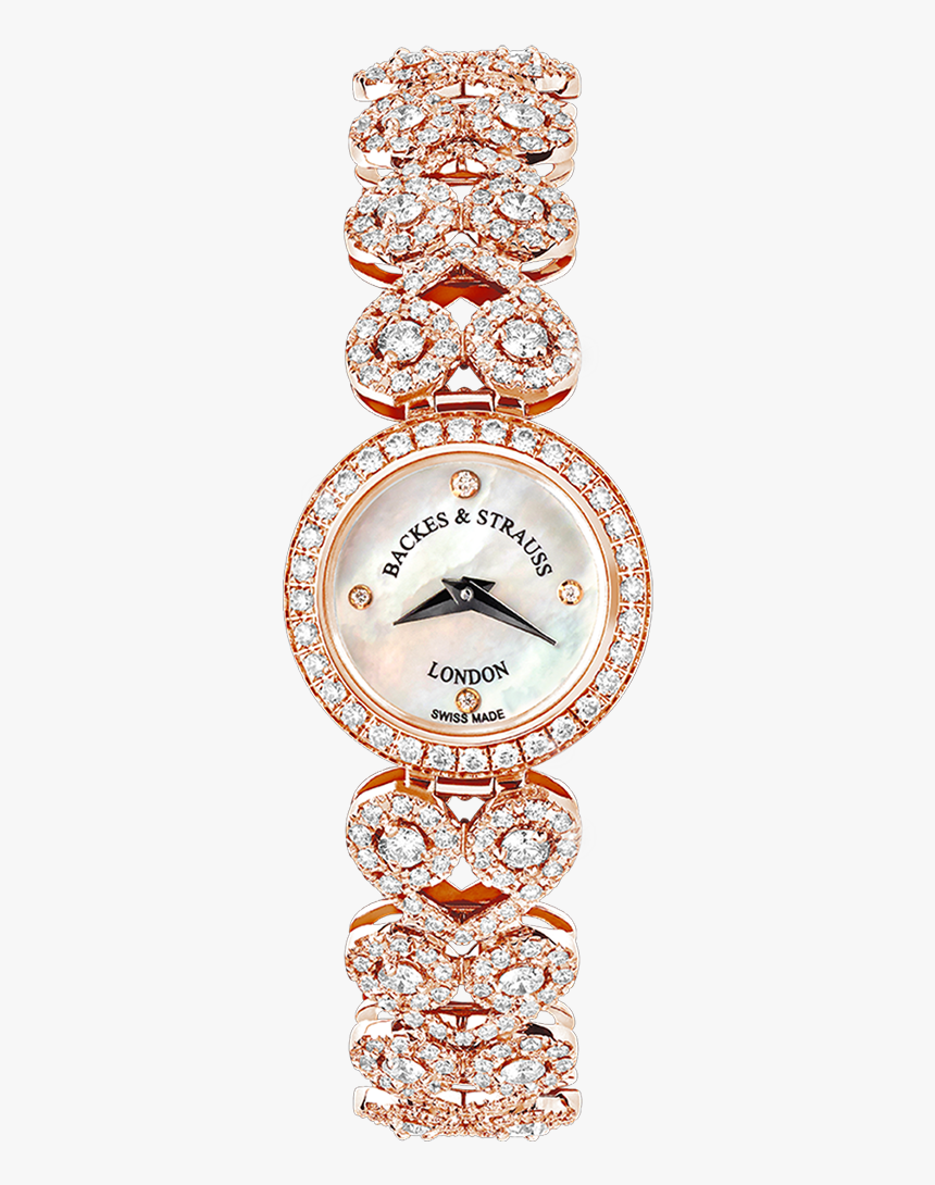 Lady Victoria Luxury Diamond Watch - Analog Watch, HD Png Download, Free Download