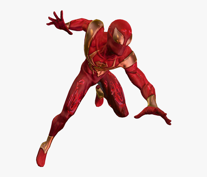 Iron Spiderman Free Download - Spider Man Shattered Dimensions Iron Spider, HD Png Download, Free Download