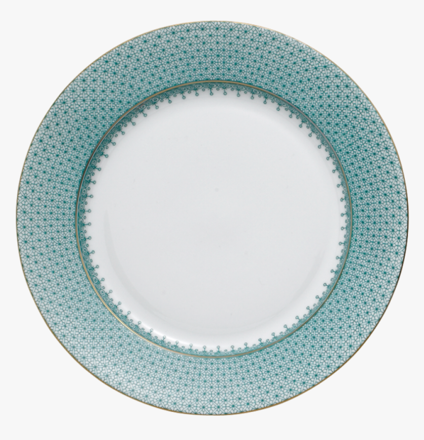 Green Lace Dessert Plate - Circle, HD Png Download, Free Download