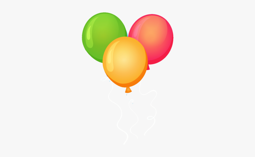 Vector Balloons Happy Birthday - Balloon, HD Png Download, Free Download