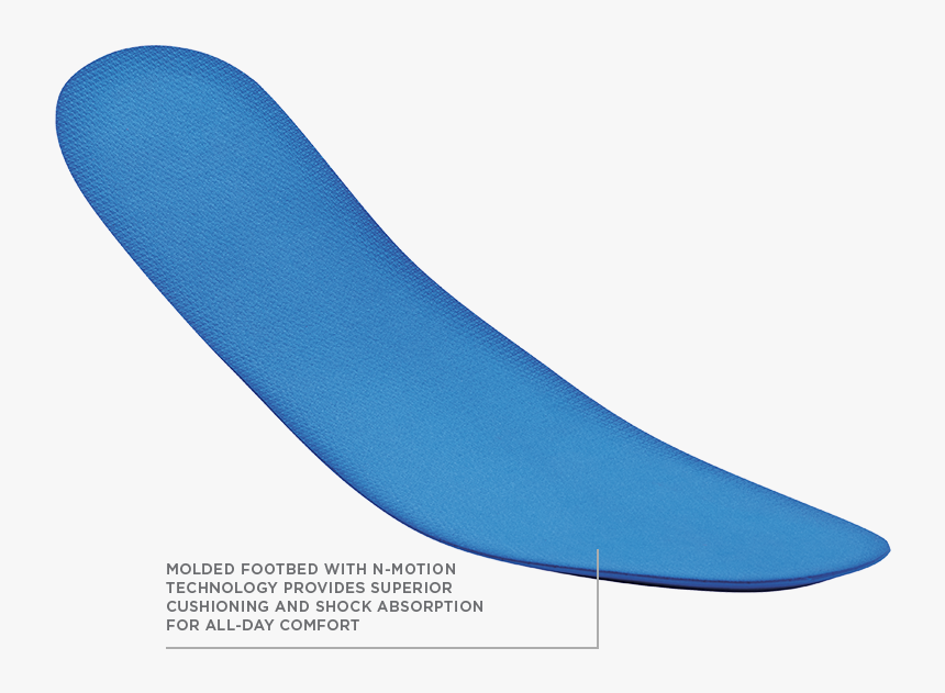 N-motion Molded Footbed - Sock, HD Png 