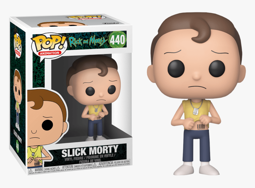 Rick And Morty Pop Slick Morty, HD Png Download, Free Download