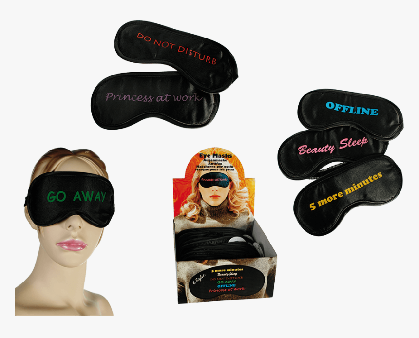 Transparent Sleep Mask Png - Maska Na Spanie Na Oci, Png Download, Free Download