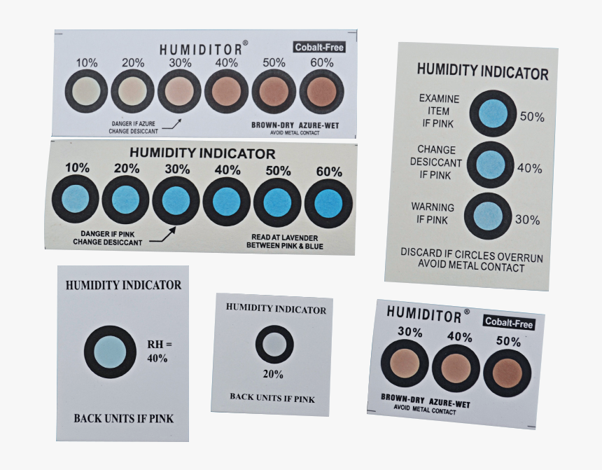 3 Dots Humidity Indicator Cards - Eye Shadow, HD Png Download - kindpng