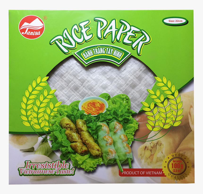 The Best Vietnamese Spring Roll Rice Paper Wrappers - Export Rice Paper, HD Png Download, Free Download