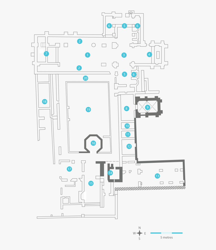 Mellifont Abbey Plan, HD Png Download, Free Download