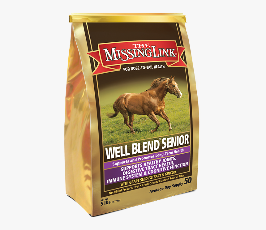 W F Young The Missing Link Equine Well Blend Senior, HD Png Download, Free Download