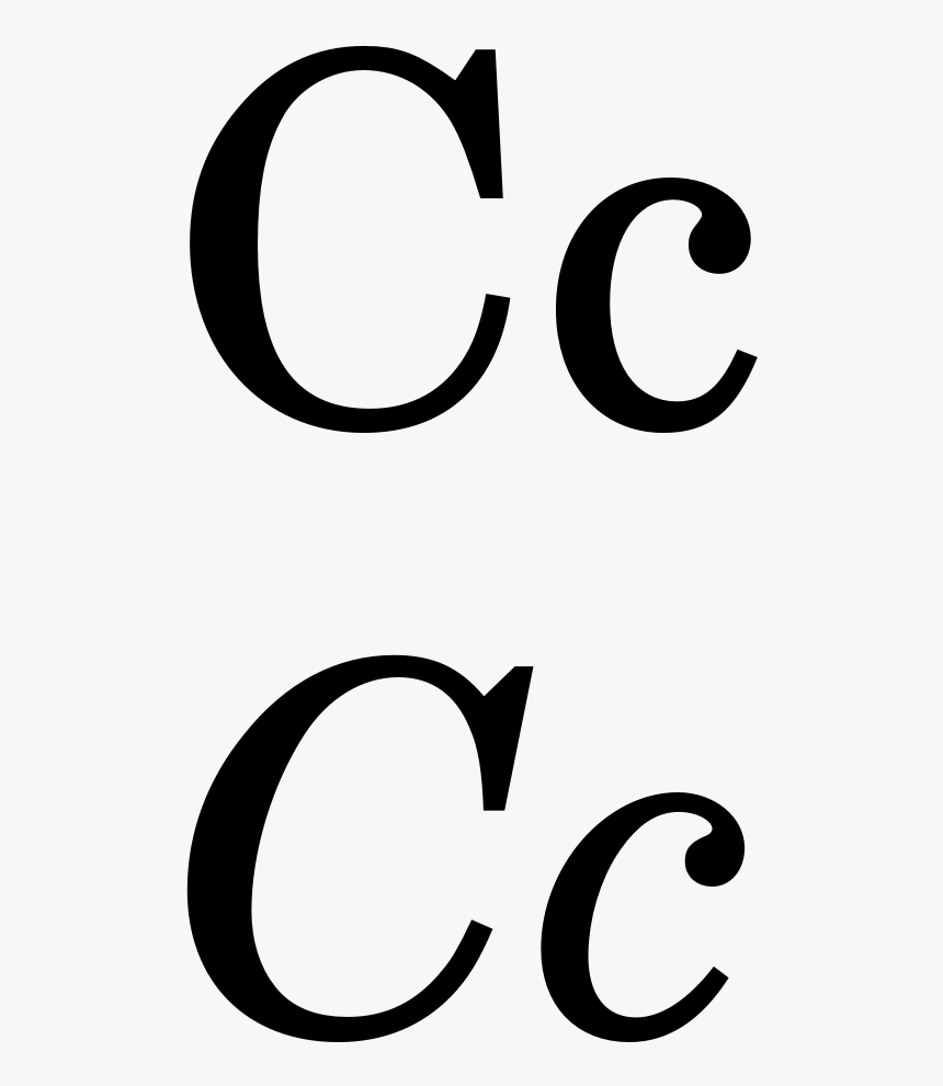 Sary - Latin C - Svg - Imagenes De La Consonante C - C Letter In Portuguese, HD Png Download, Free Download