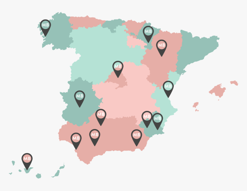 Map Spain Vector, HD Png Download, Free Download