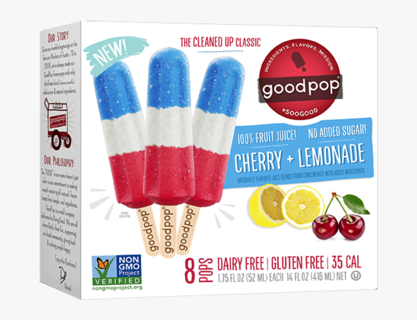 Good Pop Freezer Pops, HD Png Download - kindpng