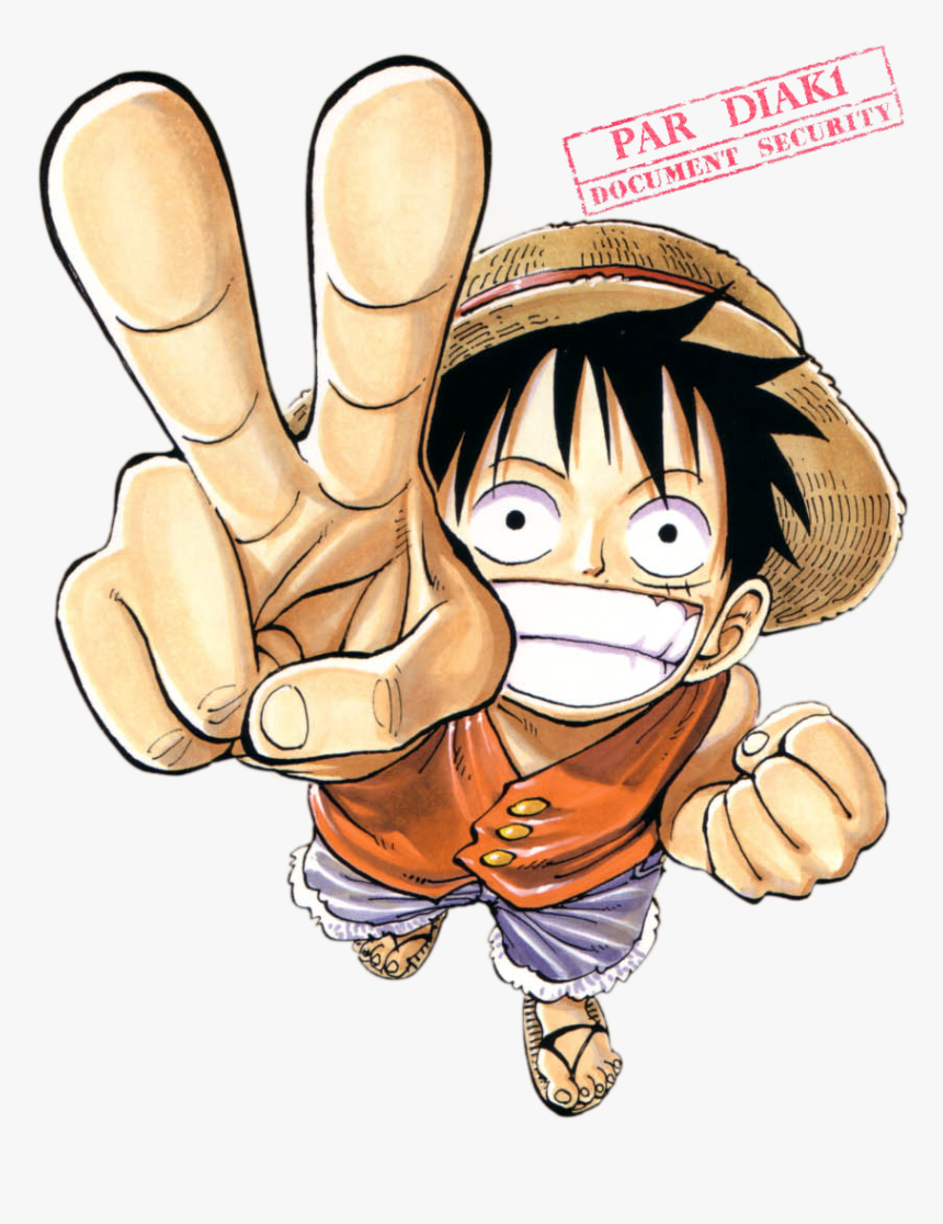 Monkey D Luffy - Luffy One Piece Transparent, HD Png Download - kindpng
