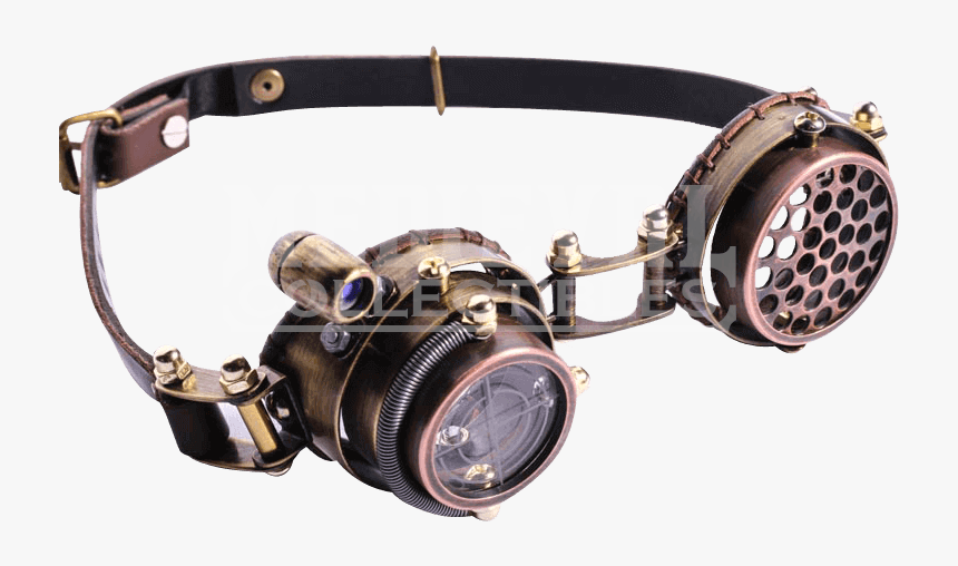 Transparent Steampunk Goggles Clipart - Steampunk Goggles Transparent Png, Png Download, Free Download