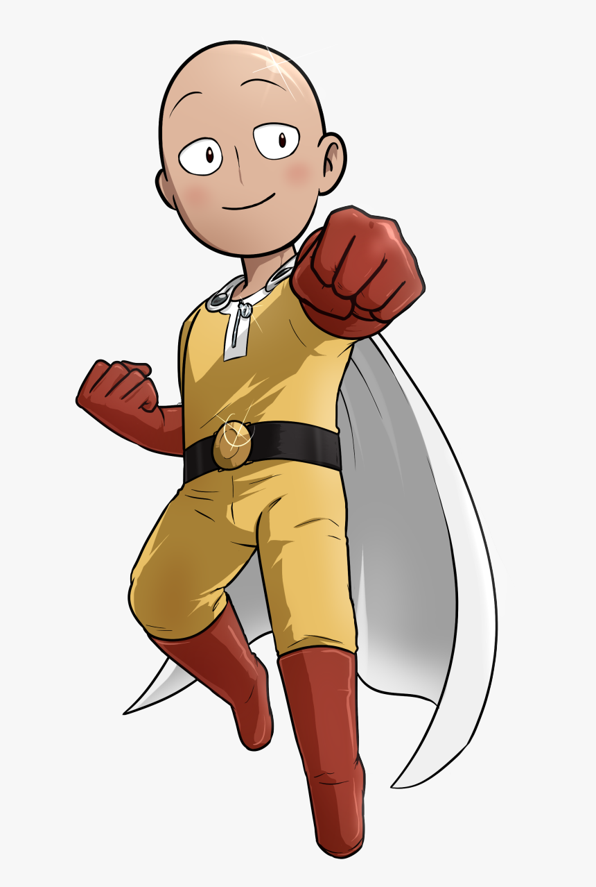 This Png File Is About Kids , Free Cartoons , Drawings - One Punch Man Png, Transparent Png, Free Download