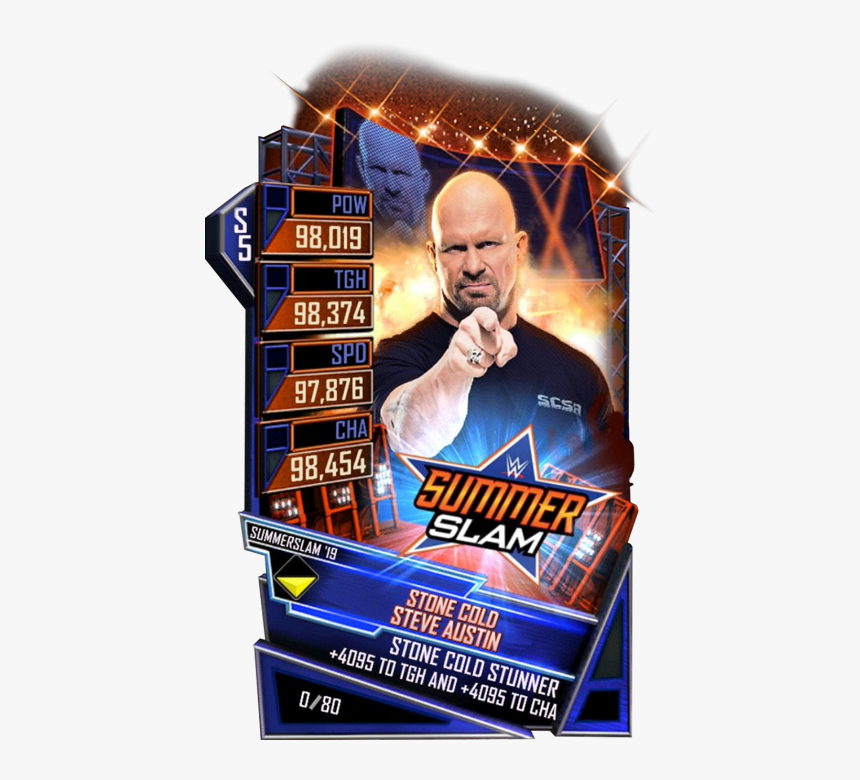 Wwe Supercard Summerslam 19 Cards, HD Png Download, Free Download