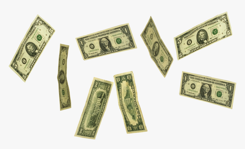 Falling Money Png Png Download - Transparent Background Money Png Gif, Png Download, Free Download