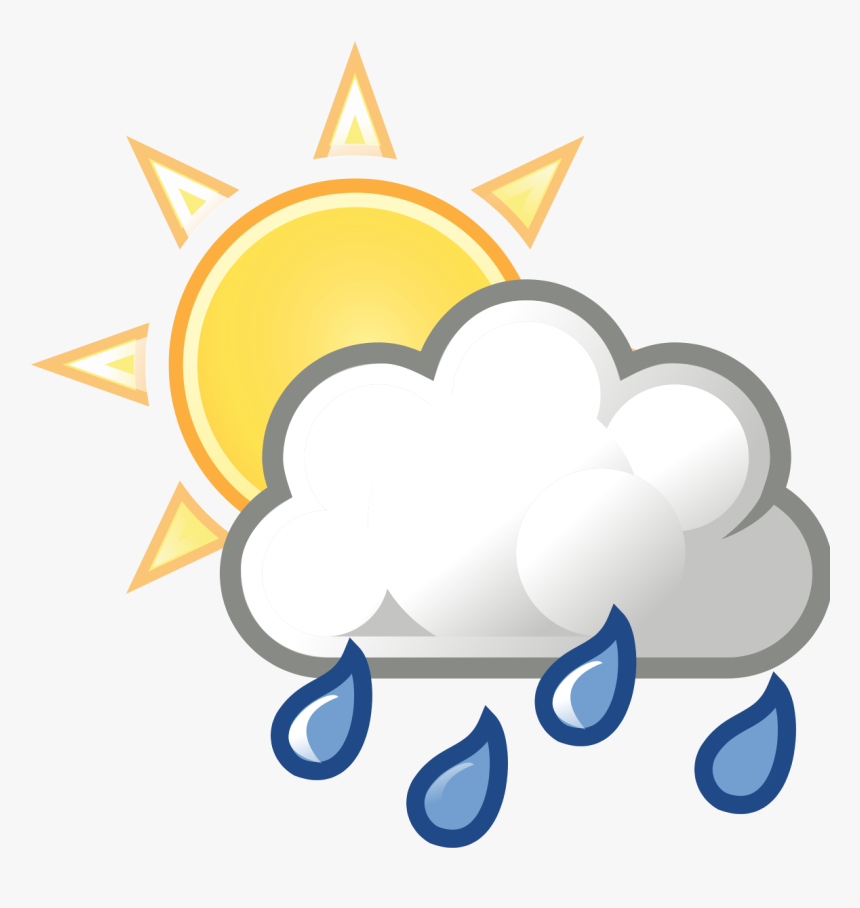 Partly Cloudy With Showers, HD Png Download, Free Download