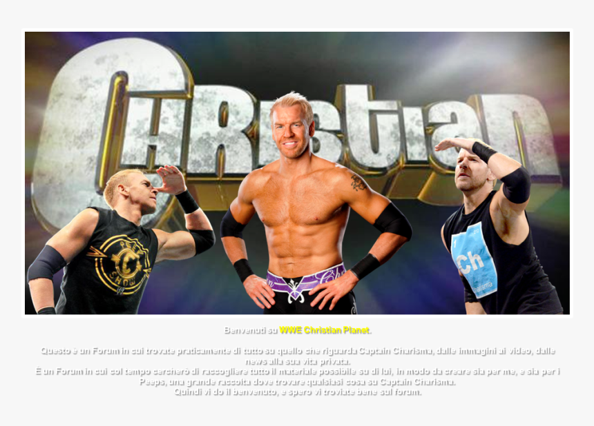 Christian World Heavyweight Champion , Png Download - Barechested, Transparent Png, Free Download