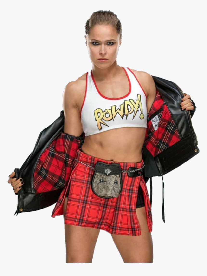 Ronda Rousey Clipart Wwe - Ronda Rousey Wwe Kilt, HD Png Download, Free Download