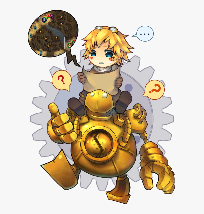 Lol Blitzcrank Chibi, HD Png Download, Free Download