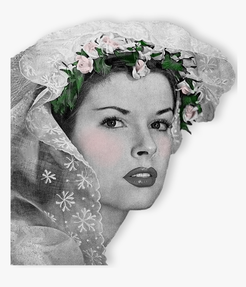 Bride Free Download Png - Transparent Vintage Woman Png, Png Download, Free Download