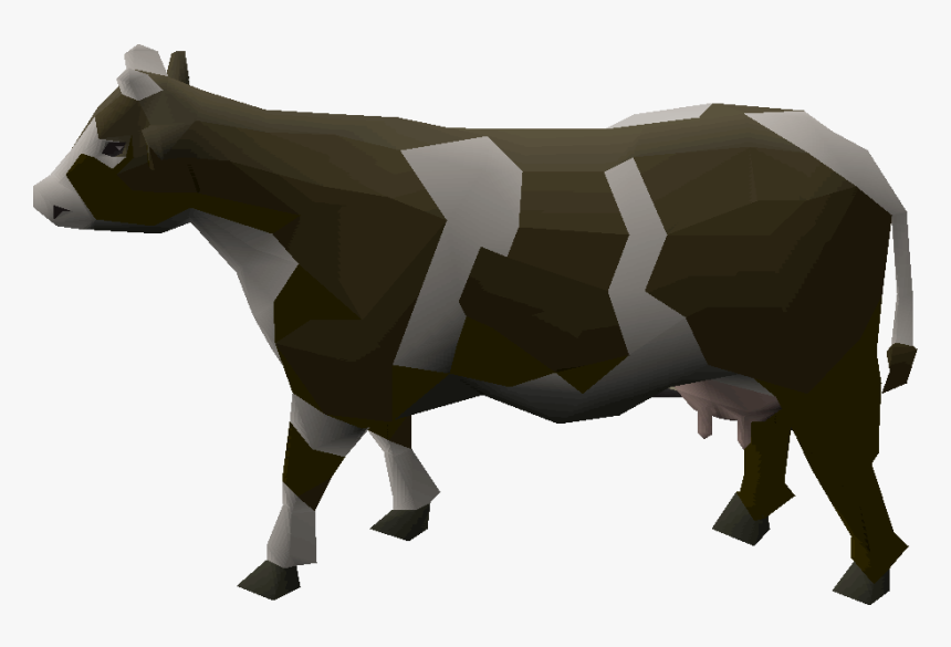 Old School Runescape Wiki - Runescape Cow, HD Png Download, Free Download