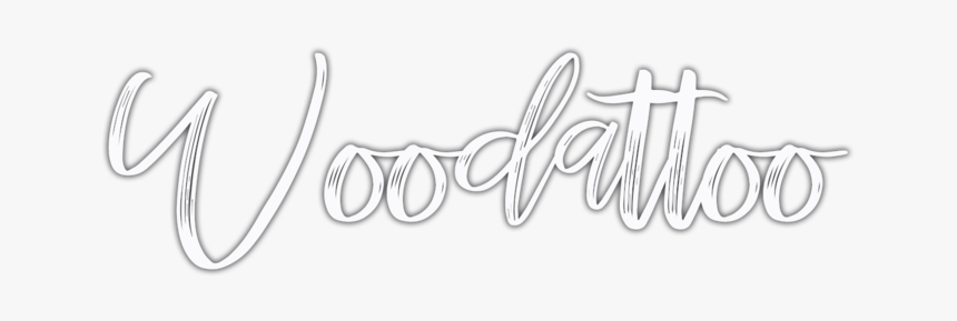 Woodattoo White Oh - Calligraphy, HD Png Download, Free Download