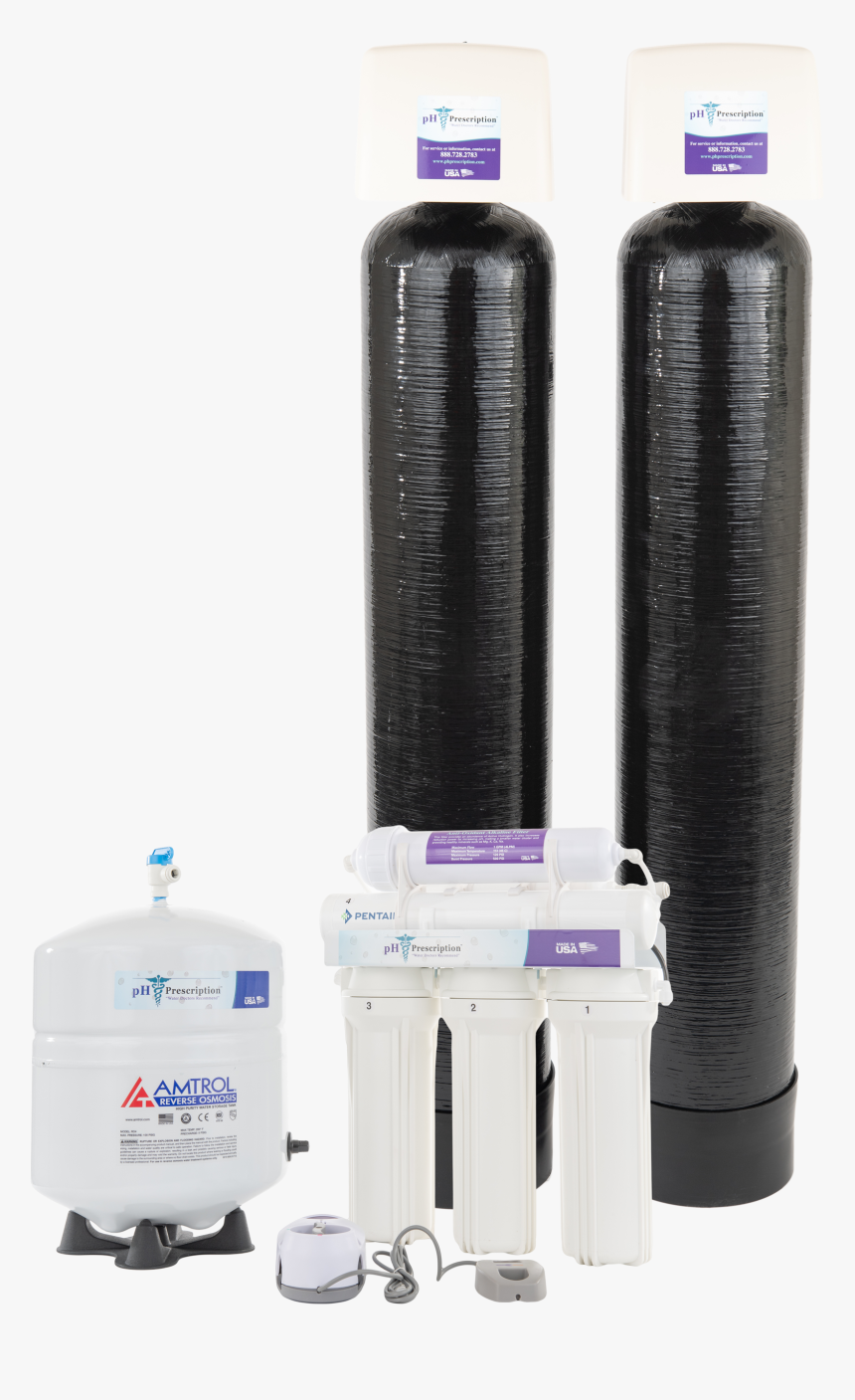 Whole Home Water Filtration Combo W/alkaline Filter - Label, HD Png Download, Free Download