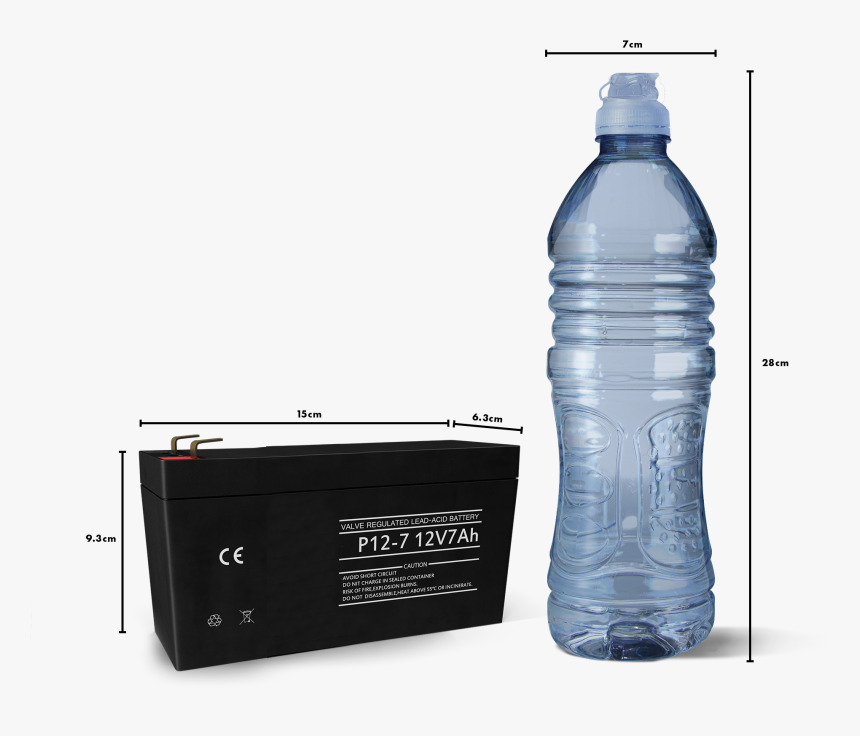 Stairlift Battery - Plastic Bottle, HD Png Download, Free Download