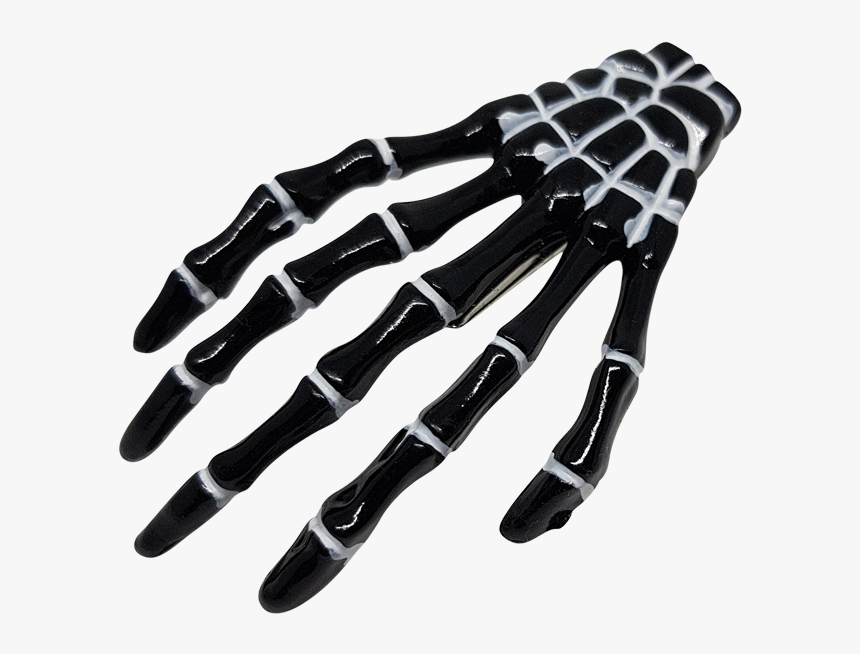 Hair Clip Png - Skeleton Hand Png, Transparent Png, Free Download