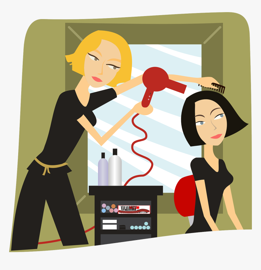 Beauty Salon Png - Hairdresser's Clipart, Transparent Png, Free Download