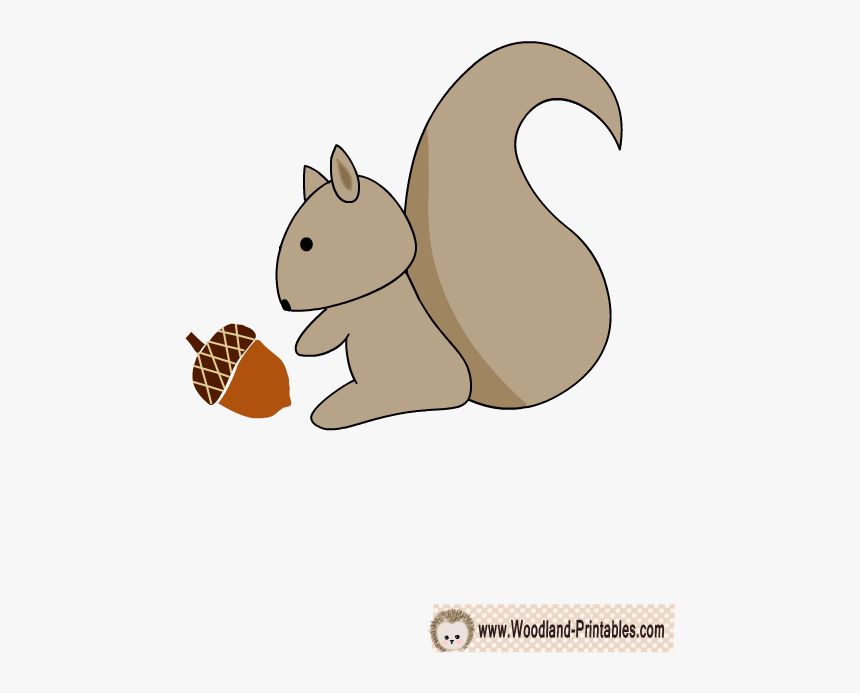 Printable Woodland Animal Clipart, HD Png Download, Free Download