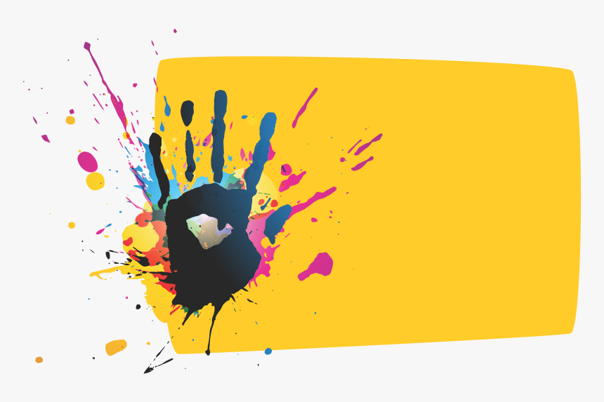 Color Splash Kids Hands, HD Png Download, Free Download