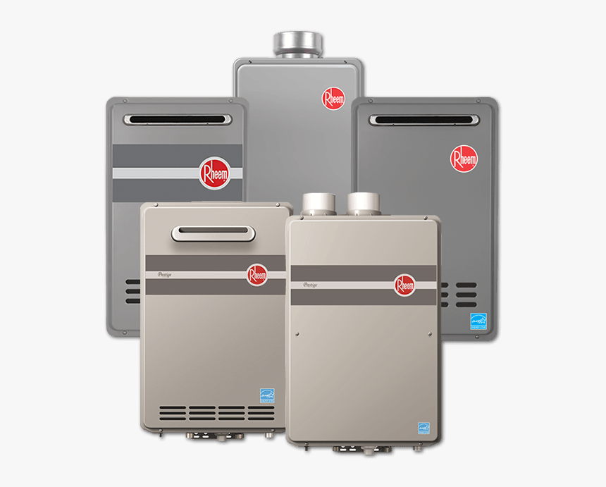 Rheem Tankless Hot Water Systems - Rheem Tankless Hot Water Heater, HD Png Download, Free Download