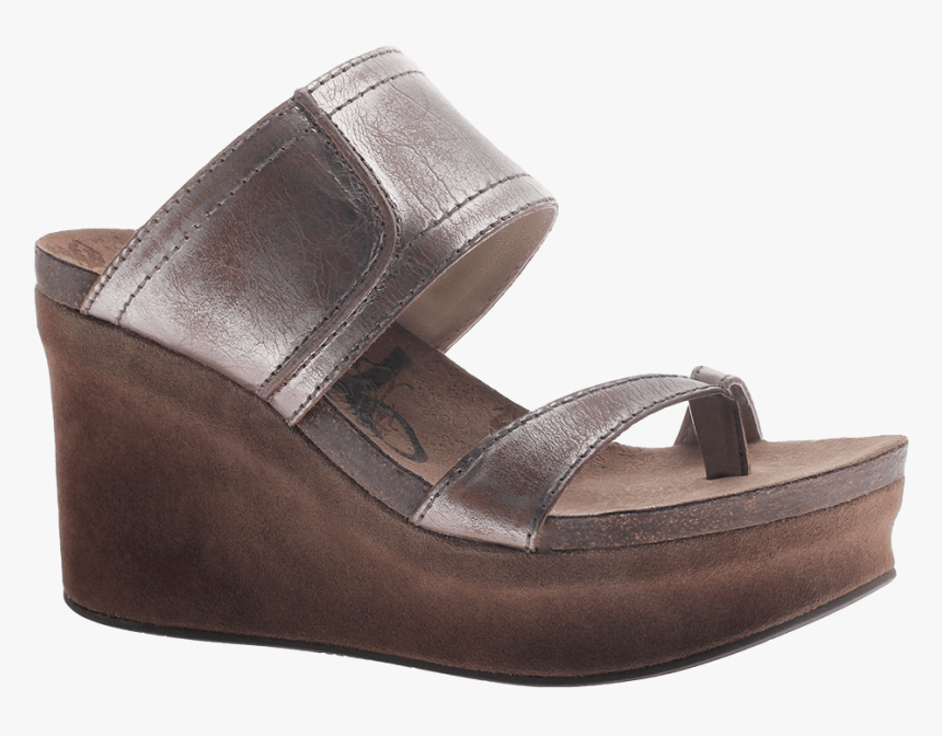 Pewter Wedges Sandals, HD Png Download, Free Download