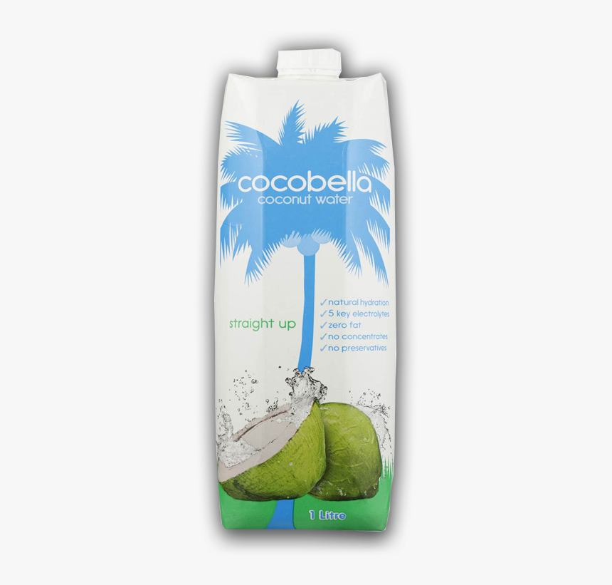 Cocobella Pure Straight Up Coconut Water - Cocobella Straight Up Coconut Water, HD Png Download, Free Download