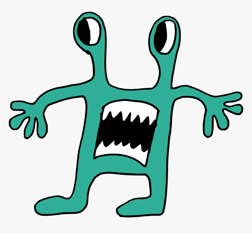 8 Cartoon Monster Vector 3, HD Png Download, Free Download