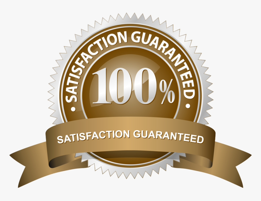 100% Guarantee Gold Seal Png, Transparent Png, Free Download